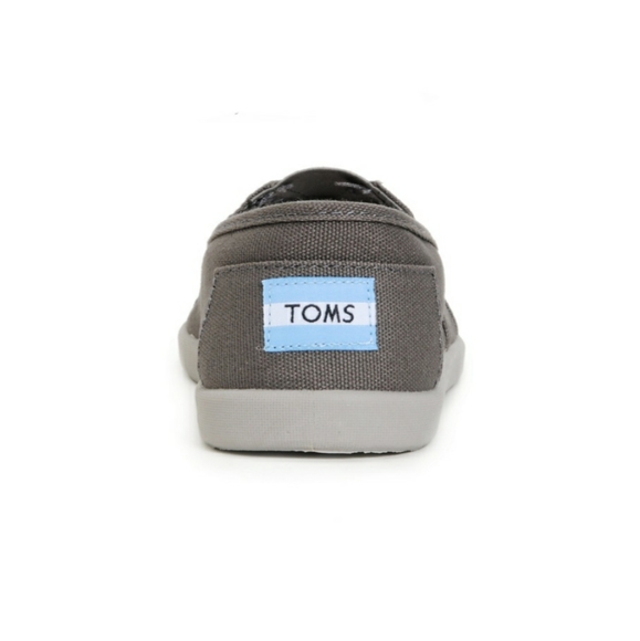 NEW TOMS! - Classic Grey Slip-Ons - Picture 6 of 9